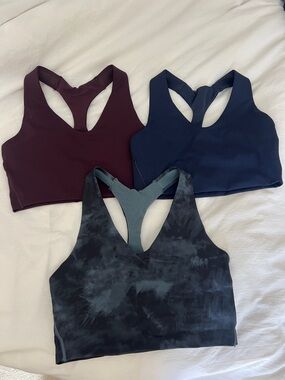 3 spanx longline medium impact sports bras size xs